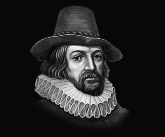 Francis Bacon uses microscope to discover plague fleas