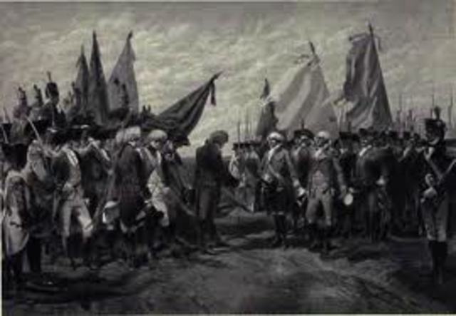 The British Surrender at Yorktown