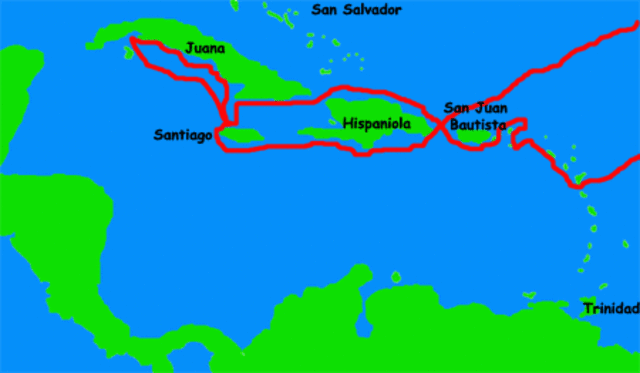 Columbus Second Voyage