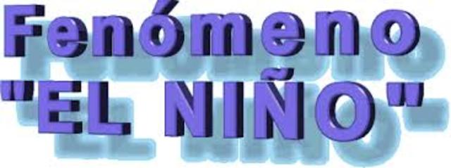 Fenomeno ''El niño''