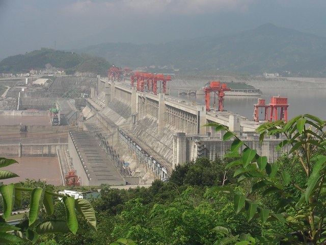 Building of the Three Gorges Dam