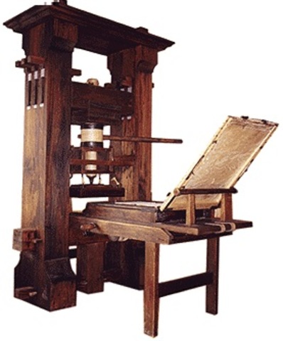 Johannes Guterberg and the Printing Press