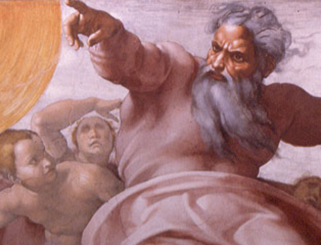 Michelangelo Begins painting Sistine Chapel