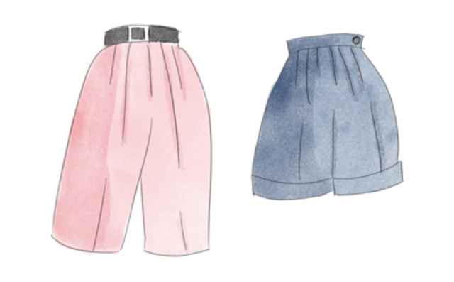 shorts are in style!