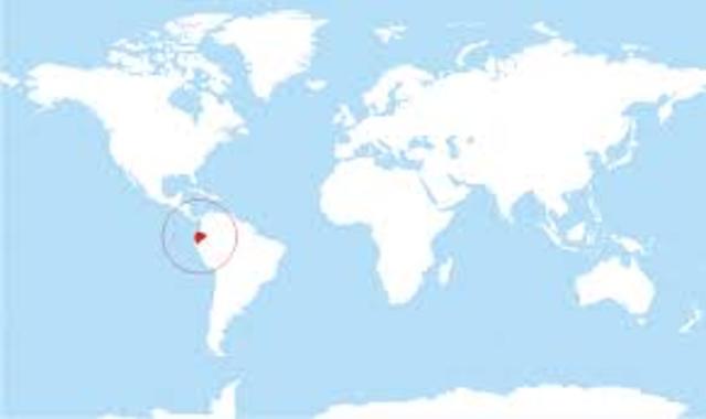 Off the Coast of Ecuador