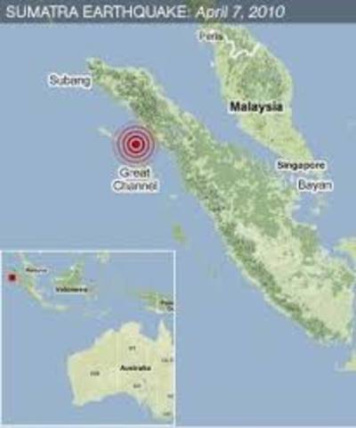 OFF THE WEST COAST OF NORTHERN SUMATRA