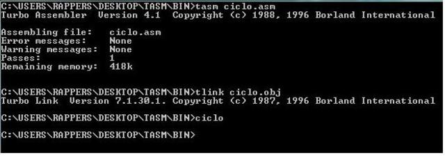 Lenguaje ensamblador