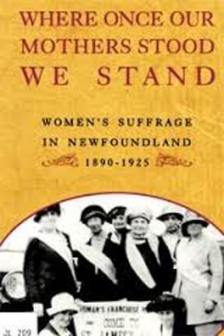 Women in P.E.I get the right to vote
