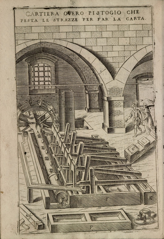 First papermill opened in France.