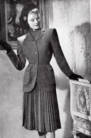 1940 and Gloved Hands