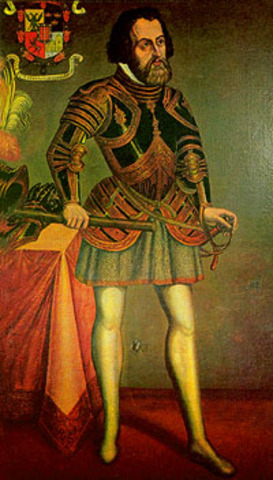 Cortes lands in Mexico