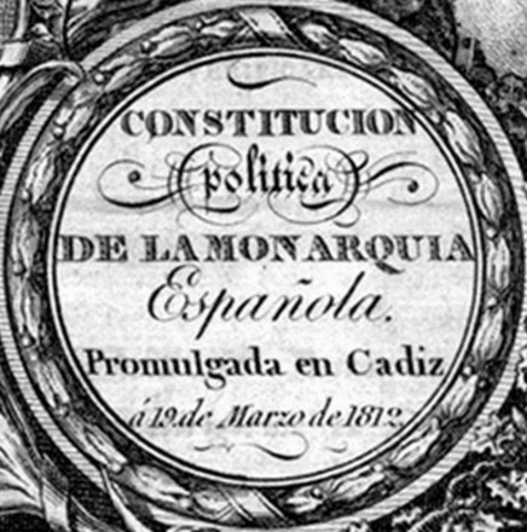 Constitución política de la Monarquía Española