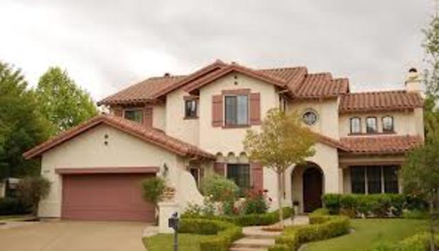 Spanish house and asymeterical