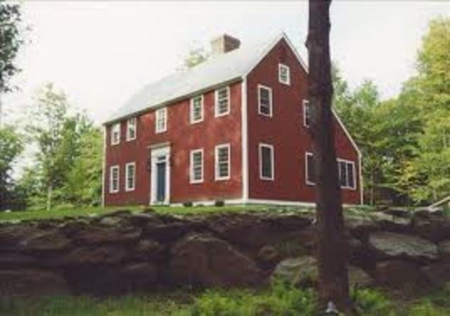 Early Englishh Saltbox