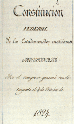 Acta constitutiva de la Federación y la Constitución  Federal de los Estados Unidos mexicanos