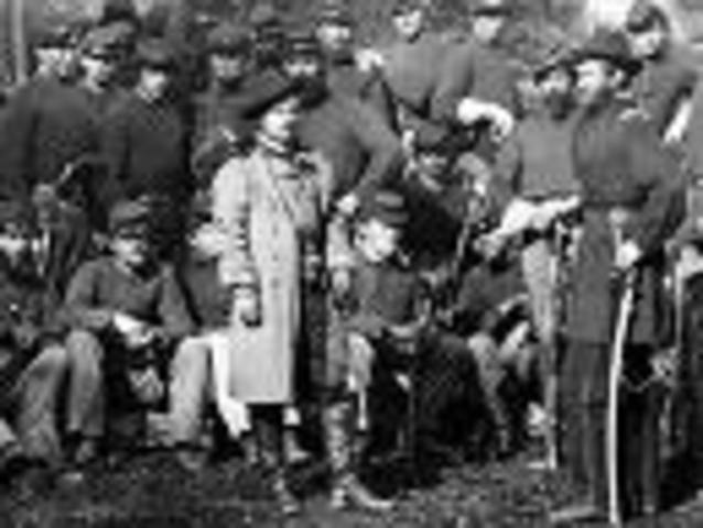 President Lincoln is struck with grief as his beloved eleven-year-old son, Willie, dies from fever, probably caused by polluted drinking water in the White House.