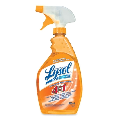 disinfectans started appearing