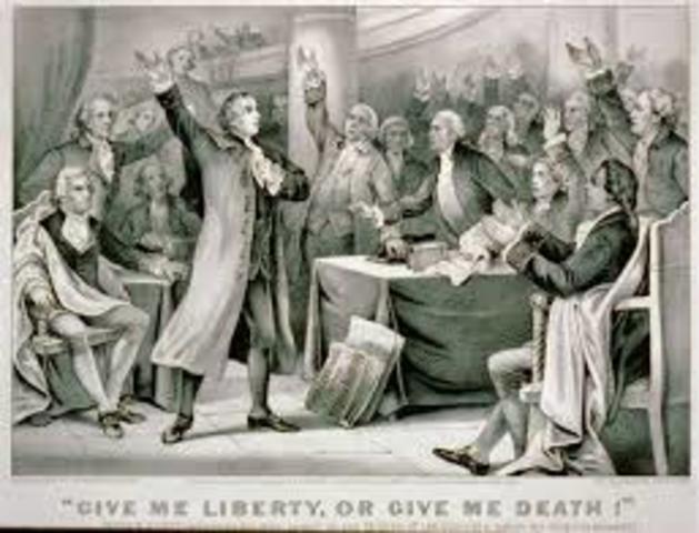 Patrick Henry's Speech to the Virginia Convention