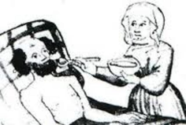 Frenchwomen Jacoba felicie tries to practice medicine but is denied