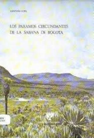Los páramos circundantesde la sabana de Bogotá