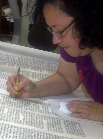 First time putting ink to parchment!