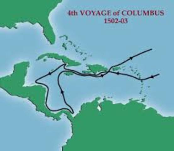 Colombus's Fourth and Final Voyage