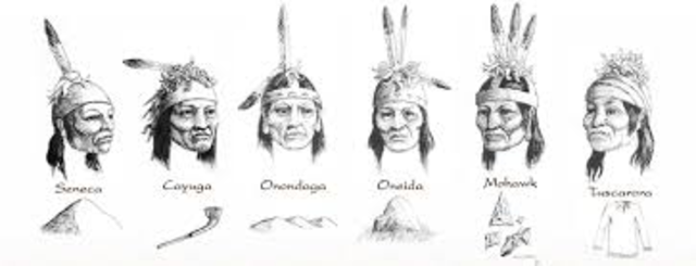 The Iroquois Confederacy is formed