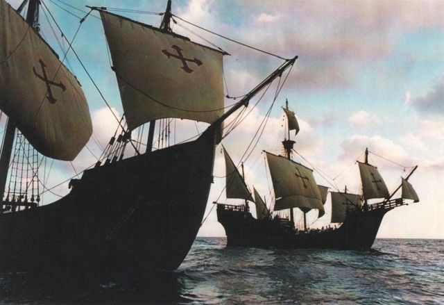 Columbus Lands on Second Voyage