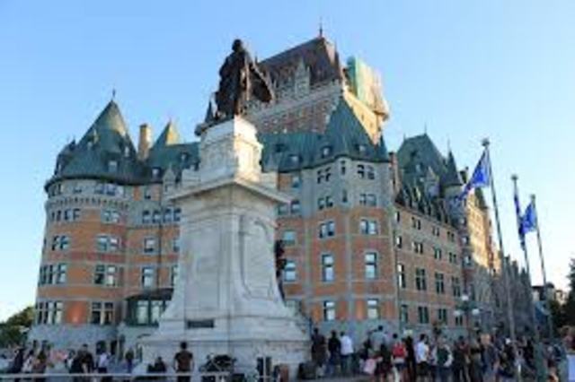 Samuel de Champlain founded Quebec