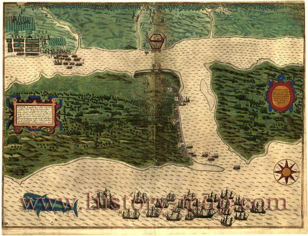 St. Augustine, Florida is founded( the oldest city in the US)