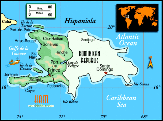 Columbu's Third Landfall: Hispaniola