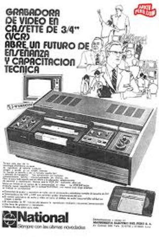 PRIMER VIDEO GRABADOR