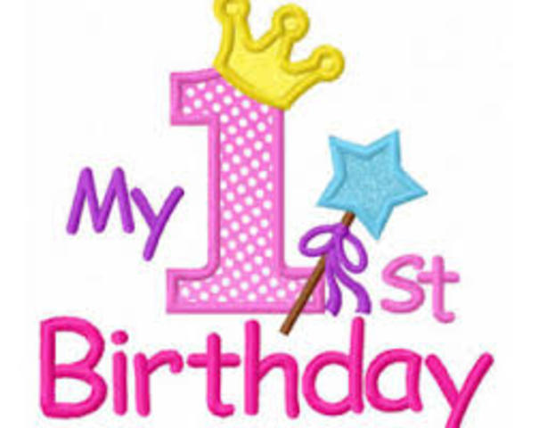 My 1st Birthday!
