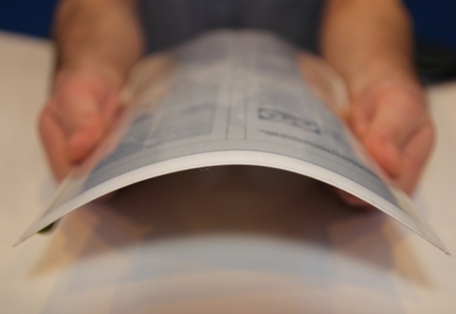 flexible paper computer