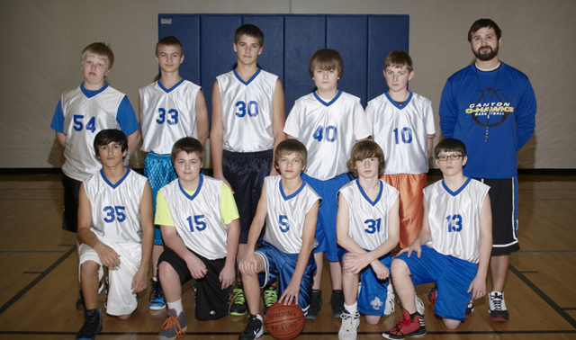 first basketball game