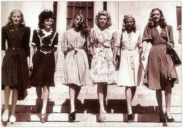 fashion in the 1940