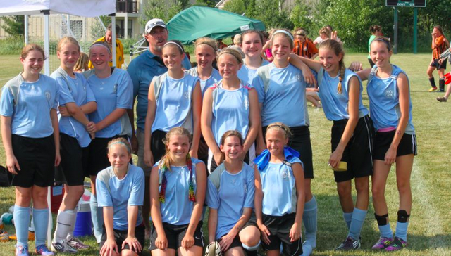 Made the 8th grade school soccer team!