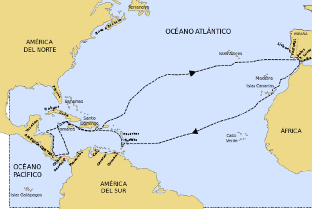 Columbus's fourth voyage