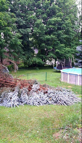 First tornado hits house with no warning