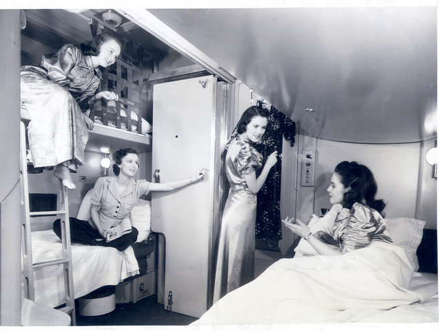 The Pullman Sleeper car is introduced in the US