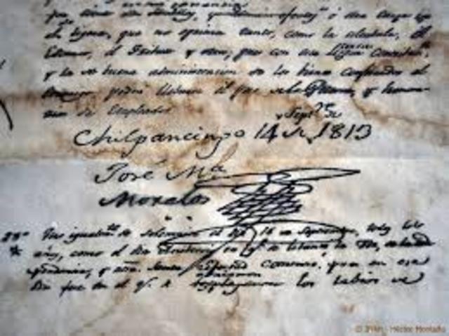 decreto constitucional para la librtad de america