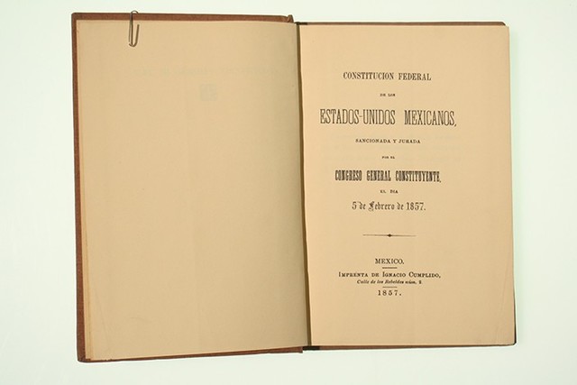 CONSTITUCIÓN FEDERAL DE LOS ESTADOS UNIDOS MEXICANOS
