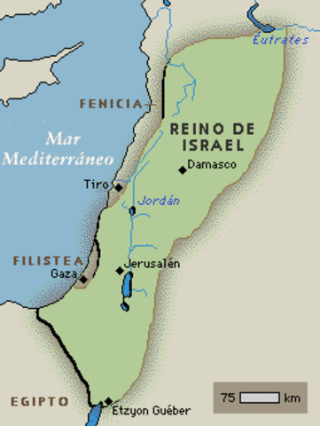 LA TIERRA PROMETIDA 1200 aC