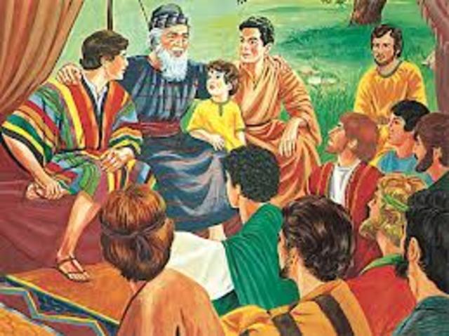 Jacob tuvo 12 hijos que dieron origen a 12 tribus