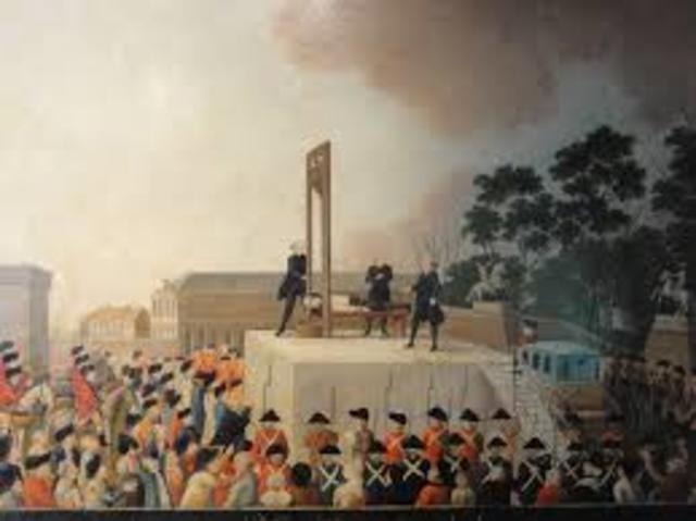 Joseph-Ignace Guilltin proposed the use of the Guillotine