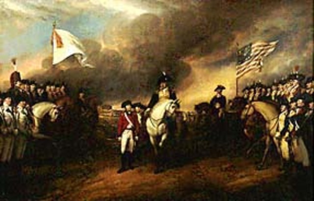 The Surrender at Yorktown
