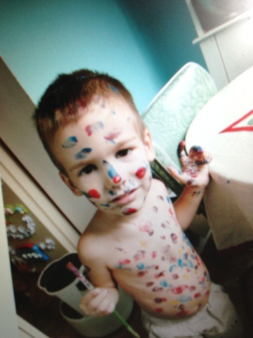 There are more than one way to have fun with paints