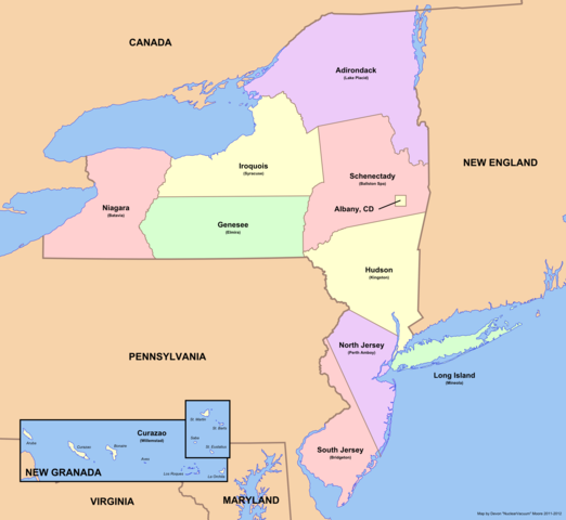 Dutch found New Netherland