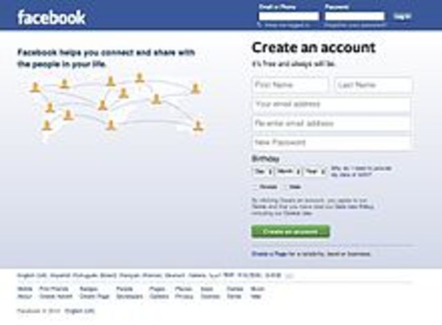 Facebook was founded.