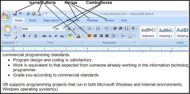 Introduction of the GUI